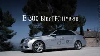 MercedesBenz E300 BlueTEC Hybrid Trailer 2012 [upl. by Eak]