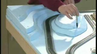 Build a model train layout Model railroad scenery Part 1 how to WGH [upl. by Asilehc]