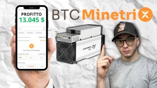 Minare Bitcoin Comprando Un Token  bitcoin minetrix [upl. by Ydarg]