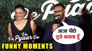 De De Pyaar De Trailer FUNNY MOMENTS  Ajay Devgn Tabu Rakul Preet Singh [upl. by Evanne]