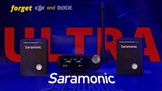 Saramonic ULTRA  The best 24Ghz mic kit on the market with 32bit float AND timecode [upl. by Cynar501]