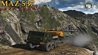 Bareng Zil 130 Supercharger Maz 537 Angkut Exca Ke C1 Lost Town  RTHD Gameplay [upl. by Ormiston]