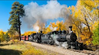 Cumbres amp Toltec Scenic Railroad Golden Hour on Cumbres Pass [upl. by Lauer]