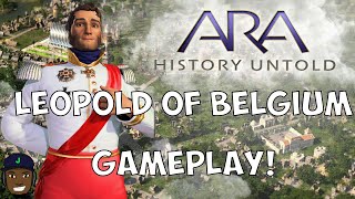 🍰 100 Turns of Easy Mode 🇧🇪 Leopold’s OP Domination in Ara History Untold  Let’s Play Ep 1 [upl. by Graner859]