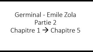 Audio Livre  Germinal  Emile Zola  Partie 2  Chapitre 1 à 5 [upl. by Alol]