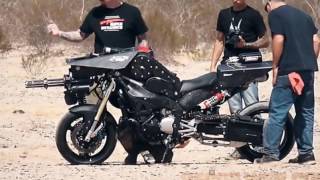 RECOILtv Full Auto Friday Minigun Motorcycle Part 2 [upl. by Edualc114]