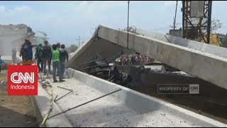 Jembatan Proyek Tol PasuruanProbolinggo Ambruk 1 Tewas [upl. by Luas]