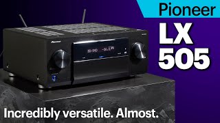 Pioneer VSXLX505  Incredibly versatile AV receiver for movies and stereo [upl. by Arocahs505]