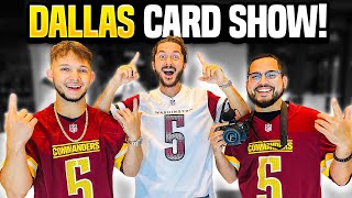 WOW Jayden Daniels cards are HOT at the Dallas Card Show [upl. by Aneev]