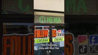 Welcome Week tours the Gardena Cinema moviepreview film movie filmmaking scary moviemaking [upl. by Ahcurb419]