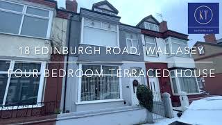 Karl Tatler Estate Agents Virtual Viewing 18 Edinburgh Road Wallasey [upl. by Charin762]