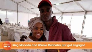 King Monada and Winnie Mashaba just got engaged [upl. by Singh]