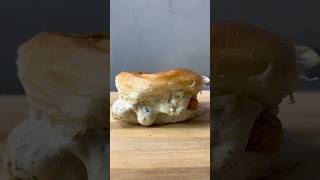 Creamy Chicken Burger asmr cooking recipe [upl. by Greenes]