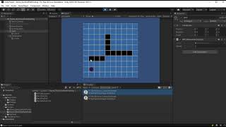 2D GridBased Pathfinding Using C and Unity with pathfinding [upl. by Samled]