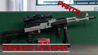 Kimprecision 1° Test DMR Norinco LR3 223 Parte 1 [upl. by Arihsay]