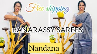 Banarassy saree collections 🤩🤩🤩 [upl. by Marden]