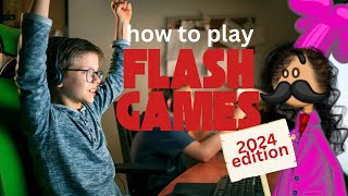 How to play FLASH games like PAPAs FREEZERIA in 2024 [upl. by Viafore]