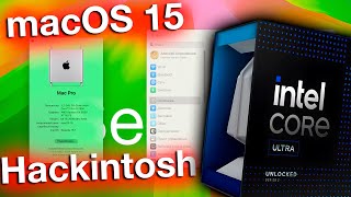 INTEL CORE ULTRA 9 285K  Z890  MACOS 15  HACKINTOSH  ALEXEY BORONENKOV  4K [upl. by Seema]