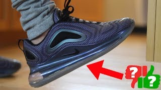 NIKE AIR MAX 720 REVIEW FIRST IMPRESSIONS amp ON FEET [upl. by Collimore]