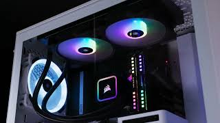 How to Install CORSAIR RGB ELITE Series Liquid CPU Coolers [upl. by Nner]