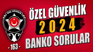 Özel Güvenlik 2024 Sınav Soruları  Özel Güvenlik Sınav Soruları [upl. by Nyrahs708]