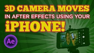 Add real camera movement in After Effects using your phone [upl. by Wiedmann]