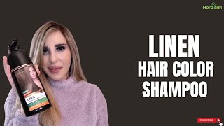 Rias Shocking Review The Truth About Herbishh Linen Hair Color Shampoo  Herbishh [upl. by Greiner]