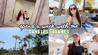 SPEND A WEEK WITH ME  Vlog de mon voyage dans les caraïbes [upl. by Comstock]