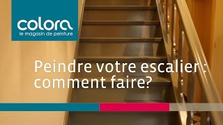 Peindre votre escalier  comment faire [upl. by Fina]