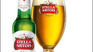 Stella artois beer review [upl. by Senalda]