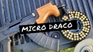 MICRO DRACO REVIEW sammoore138 BUCK BUCK AK draco [upl. by Ronnica69]