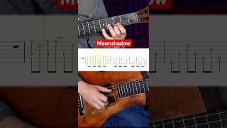 Moonshadow Cat Stevens Guitar Fingerstyle Tutorial shorts guitar [upl. by Aimahc]