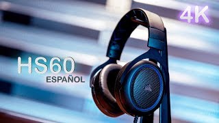 CORSAIR HS60 SURROUND 71  ANALISIS  OPINIONES  REVIEW ESPAÑOL [upl. by Eihtak938]