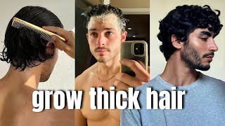 the secret to having thick hair as a man [upl. by Yalhsa248]