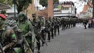 Desfile do 23º Batalhão de Infantaria nos 197 anos da Independência em Blumenau [upl. by Hplodnar]