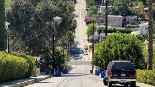 Navigation apps create chaos on 1 of LAs steepest streets  ABC7 [upl. by Ellenoj862]