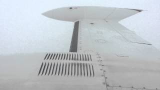 Cessna 340A DeIcing Boots in Action [upl. by Aitra]