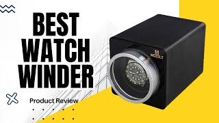 Best Watch Winder Under 100  MOZSLY Watch Winder Review [upl. by Odnomar]