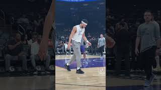 Devin Booker amp Suns pregame against Pelicans [upl. by Otokam]