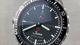 Sinn Military Type III Limited Edition Sinn Watch Review [upl. by Elinor]