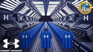 How UNDER ARMOUR Tshirts are Made in the Factory  The Factory Made [upl. by Nnylyoj123]