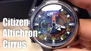 Citizen EcoDrive Limited Edition Promaster Altichron Cirrus Watch BN504801E Review [upl. by Filberte]