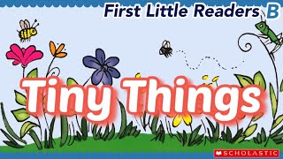 Tiny Things 🐜  Scholastic  First Little Readers  Level B  스콜라스틱  퍼스트리틀리더스 [upl. by Skipper]