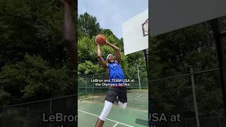 LeBron and Team USA at the Olympics be like basketball [upl. by Rollo]