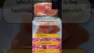 Which cured meat is the healthiest for a proteinrich snack [upl. by Stoller]