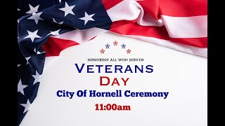 2024 City of Hornell Veterans Day Ceremony [upl. by Terr]