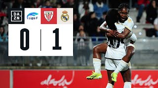 Athletic Club vs Real Madrid CF 01  Resumen y goles  Highlights Liga F [upl. by Squires]