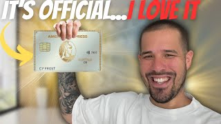 The NEW AMEX Gold has Arrived…and I LOVE IT [upl. by Kaliski597]