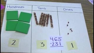 Chapter 3 3 Digit Subtraction without Regrouping [upl. by Wiener]