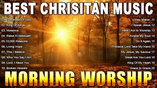 Top Praise And Worship Songs With Lyrics 🙏 Best Hillsong Worship Songs Playlist ✝️ Chrisitan Music [upl. by Ymeon]